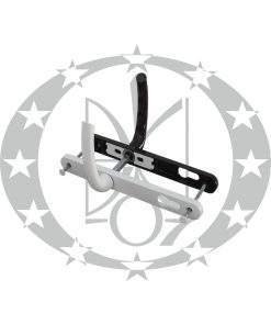 Ручка з пружиною САФІР вузька 25 мм 92 PZ біла/коричнева (KP5152.31/35)