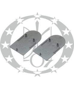 Alternative view of Накладка на завіси AGB Eclipse 3.0 хром сатинований (E.30200.12.34)