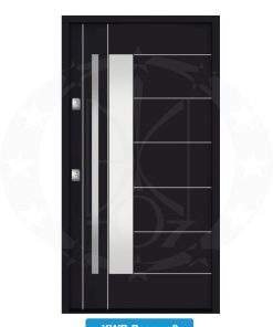 Двері вхідні металеві GERDA NTT60 QUADRO KWB Pasawa 2