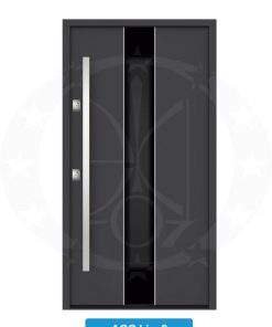 Двері вхідні металеві GERDA NTT75 AIR GLASS AGC Linz 2