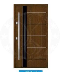 Двері вхідні металеві GERDA NTT75 AIR GLASS AGG Graz 3