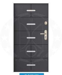 Двері вхідні металеві GERDA WX20 PLP Prato