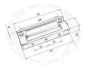 Завіс до вікон Zl.001 креслення