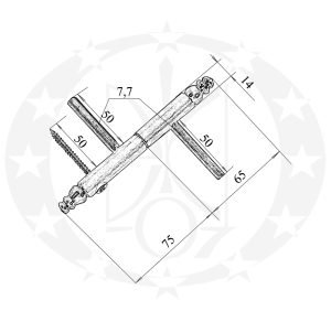 Завіс ЦеКо Ф14 креслення розміри