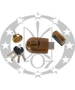 Замок GERDA ZG200S латунь антична