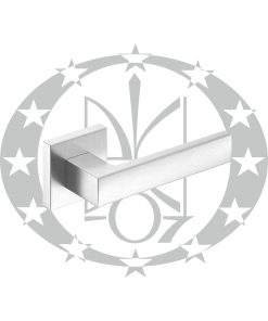 Ручка Metal-Bud CUBE (ZCUKCM) квадратна розета хром сатинований