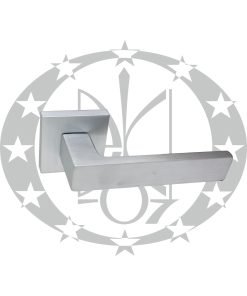 Ручка CUBE квадратна розета хром сатинований (ZCUKCM)