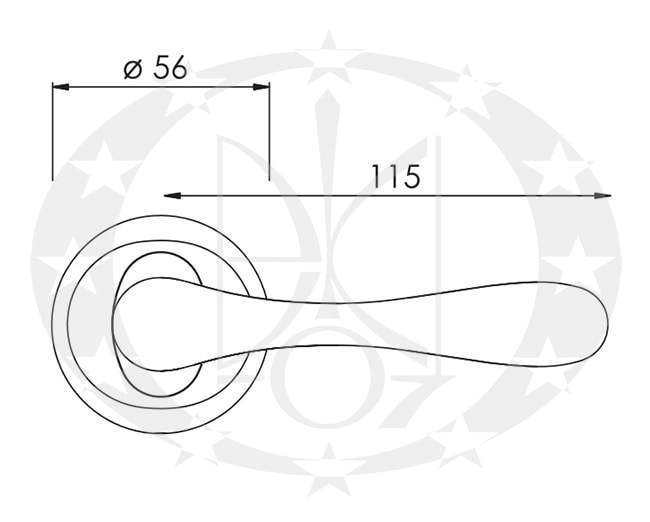 Ручка Nomet LIBRA T-911-104 креслення