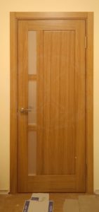 Мнтаж дерев'яних дверей Woodway м. Київ