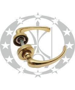 Ручка IRENE розета латунь/латунь сатина