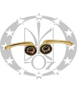 Ручка IRENE розета латунь/латунь сатина