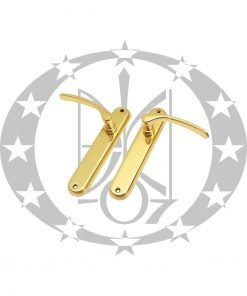 Ручка Vienetta scurta глуха латунь полірована