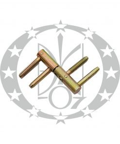 Завіс вкручуваний Ф14 цинк жовтий польський