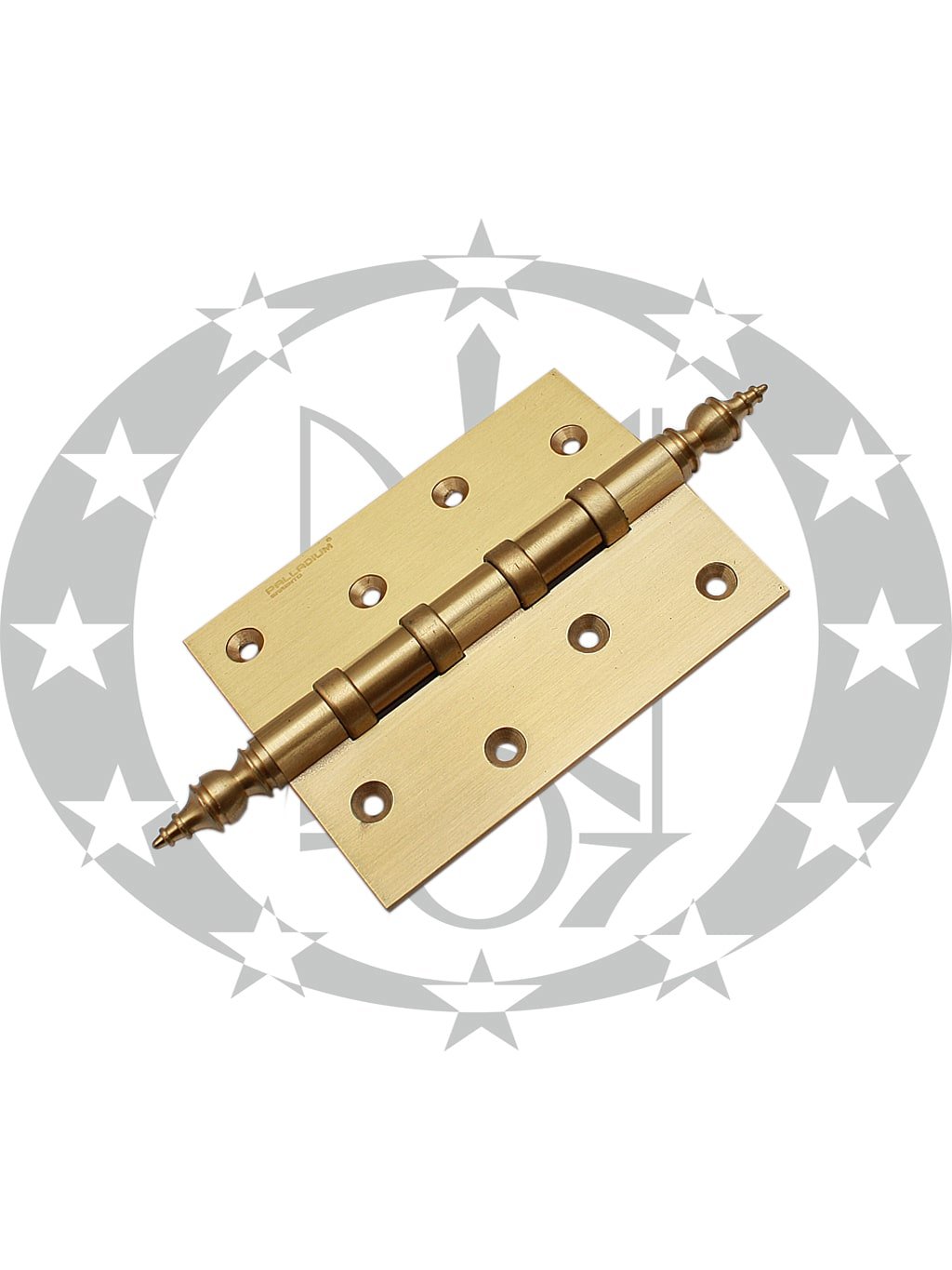 Завіс Palladium mod. 500-B 100 x 75 P латунь сатинована - Зображення 2