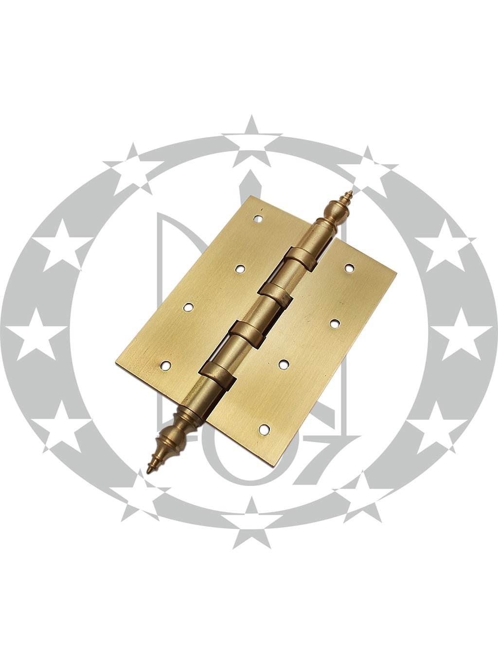 Завіс Palladium mod. 500-B 100 x 75 P латунь сатинована - Зображення 3