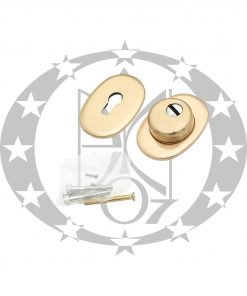 Alternative view of Дверна накладка BULL CL K5 латунь сатин противзламна