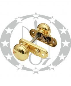 Ручка-галка BIS латунь з фіксатором