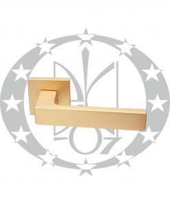 Ручка Metal-Bud CUBE Q SLIM (ZCUKSM) латунь сатинована