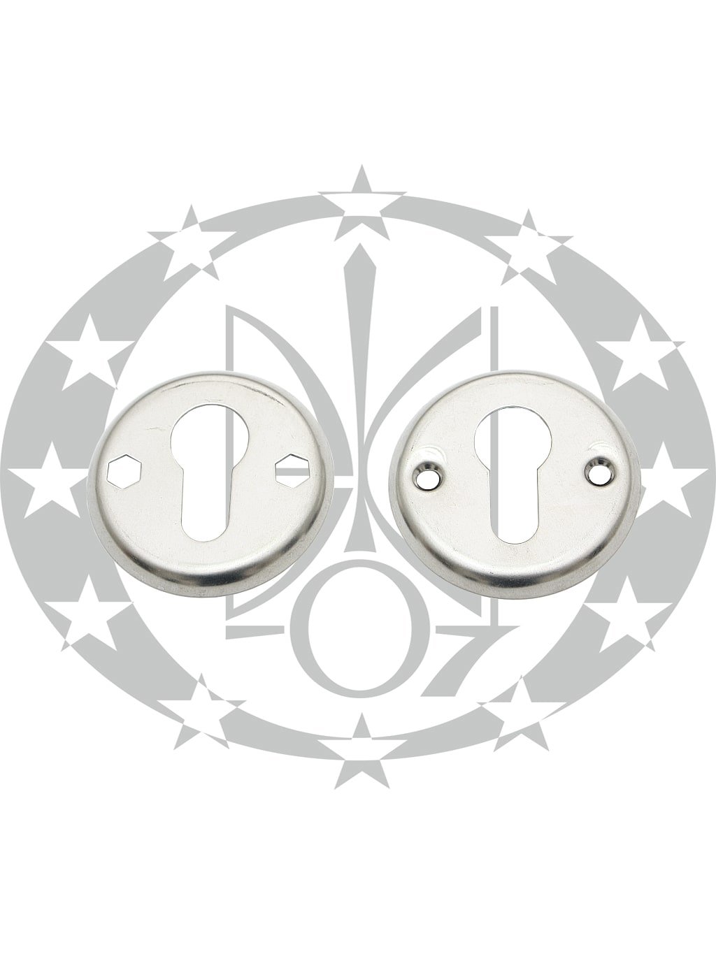 Дверна накладка MIS нікель