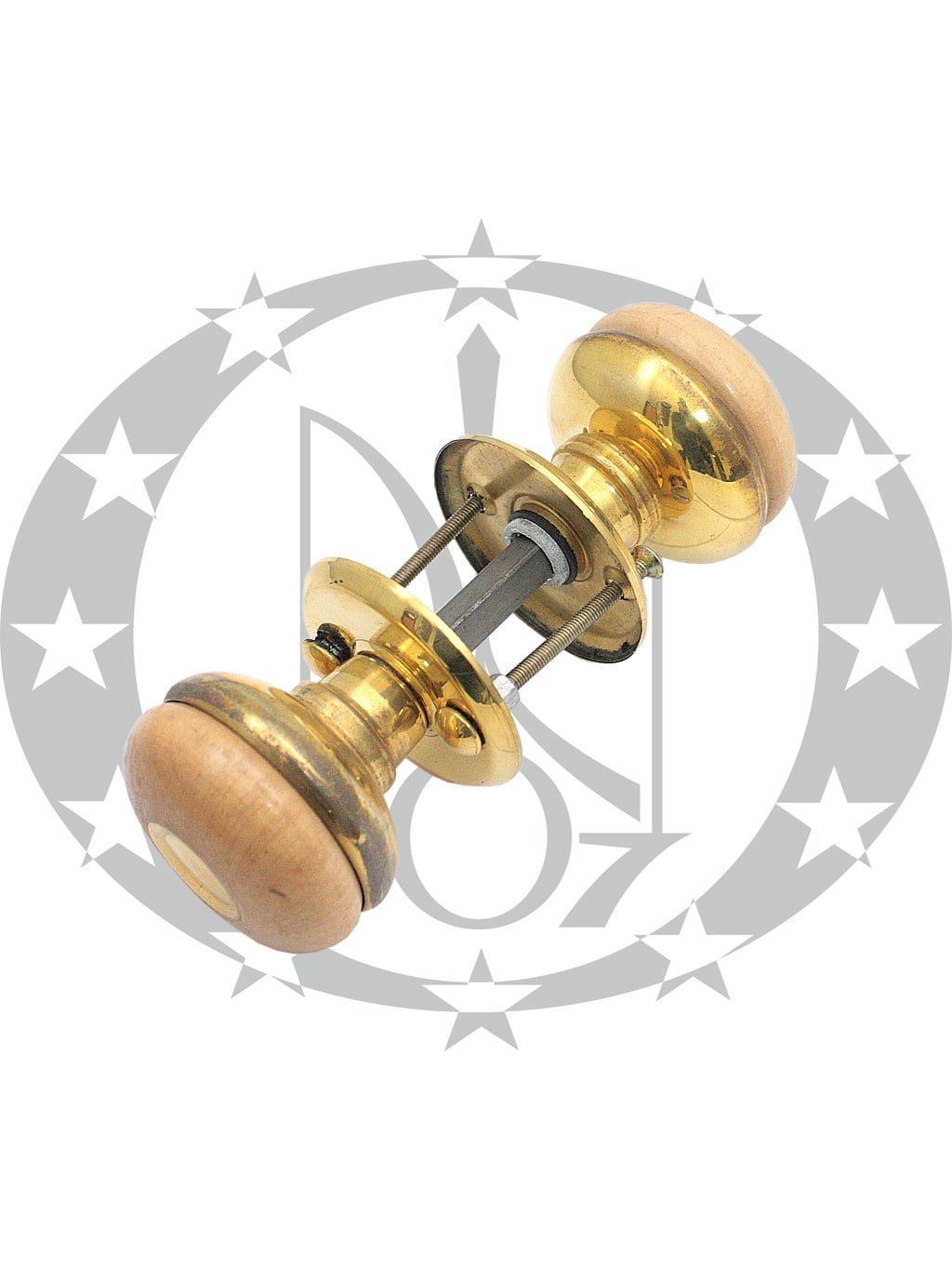 Галка MIS дерево - латунь