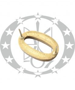 Знак малий цифра латунь