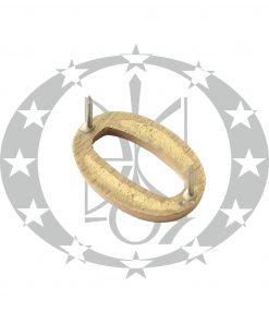 Знак малий цифра латунь