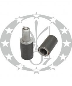 Завіс точений ЦеКо Ф28 чорний з кулькою