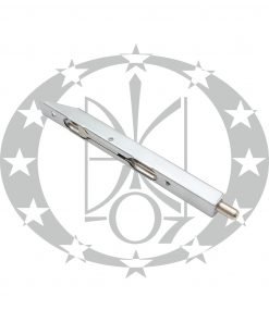 Шпінгалет AGB важільний 150 мм хром сатиновий (D00320.15.34)