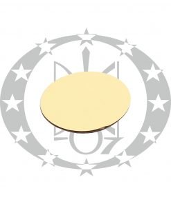 Дверний обмежувач Metal-Bud BUMMS (OB6BF) коричневий 60 мм настінний