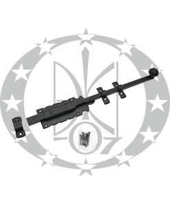 Засув AMIG mod.410 чорний (6105) 400 мм