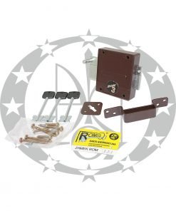 Замок накладний ROM 3X коричневий