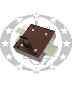Замок накладний ROM 3X коричневий