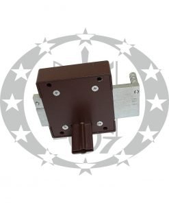 Замок накладний ROM 3X коричневий