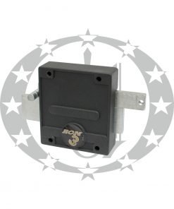 Замок накладний ROM 3X графіт