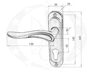 Ручка BRUNO ETRO 62 PZ бронза