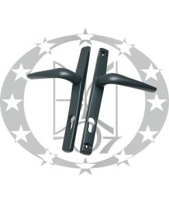 Ручка STUBLINA 85 PZ антрацит вузька 25 мм з пружиною (1122.00.383)