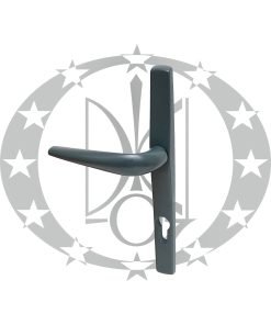 Ручка STUBLINA 85 PZ антрацит вузька 25 мм з пружиною (1122.00.383)