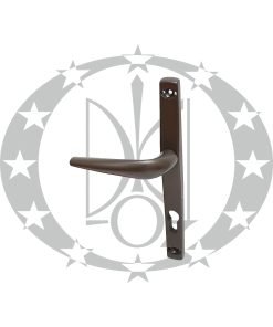 Клямка STUBLINA 85 PZ коричнева з пружиною вузька 25мм (1122.00.312)