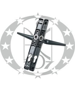 Ручки STUBLINA 92 PZ антрацит вузька 25 мм з пружиною (1121.00.383)