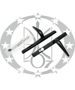 Ручка STUBLINA 92 PZ чорна з пружиною вузька 25мм (1121.00.313)