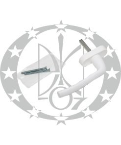 Ручка віконна HOPPE COMPAKT F9016 біла 37мм