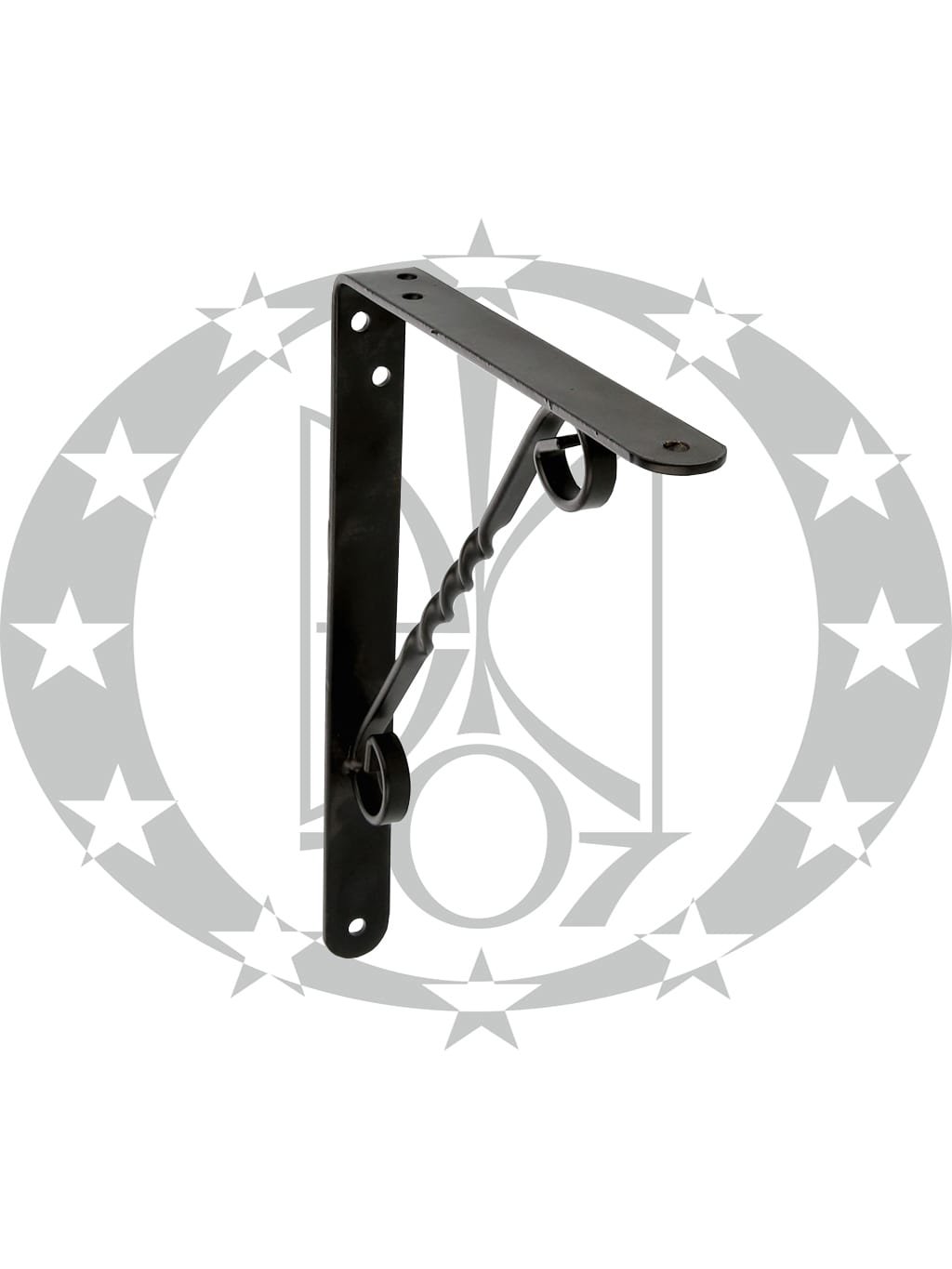 Кронштейн AMIG mod.11 (8838) чорний 200 х 150