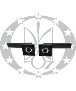 Ручка METAL-BUD CUBE Q (ZCUKCZ) розета чорна