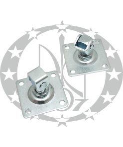 Завіс брамовий M20 вкручуваний цинк білий регульований