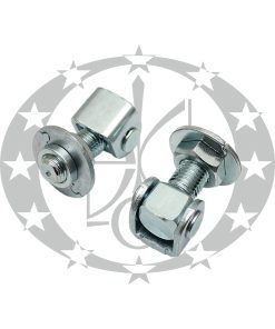 Завіс брамовий M20 приварний цинк білий регульований